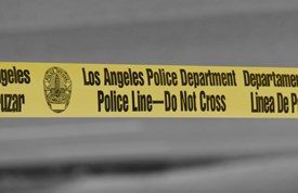 Linea de policia LAPD